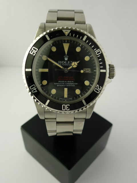 Rolex Double Red Sea-Dweller ref 1665 Mark III (1972) Box And Papers
