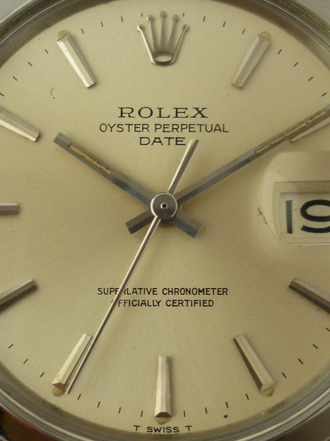 Rolex Oyster perpetual Date ref 1500 (1970)