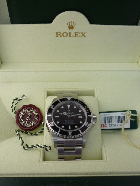 Rolex Sea Dweller watch ref 16600 (2006) Box & Papers
