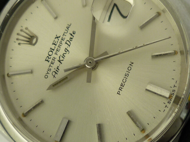 rolex oyster perpetual air king date