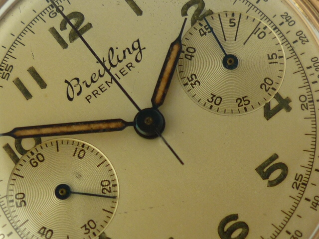 Breitling Premier Watch 18ct rose gold ref 790 (1946)