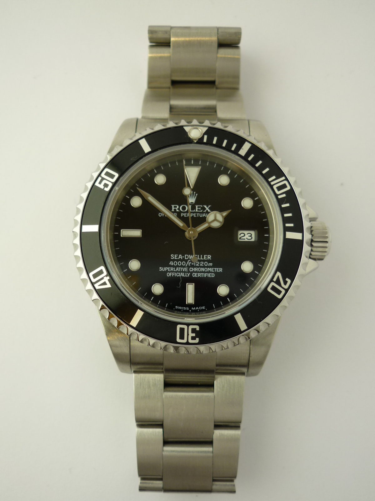 rolex sea dweller 2004